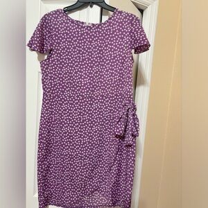SHEIN purple floral dress